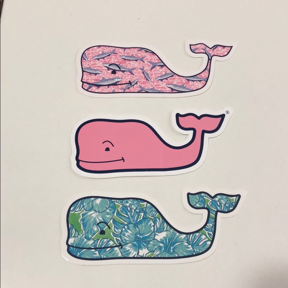 3 New Vineyard Vines Stickers